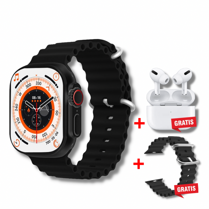 Smart Watch Ultra™ + AIR PODS + BRACELETE DE BRINDE
